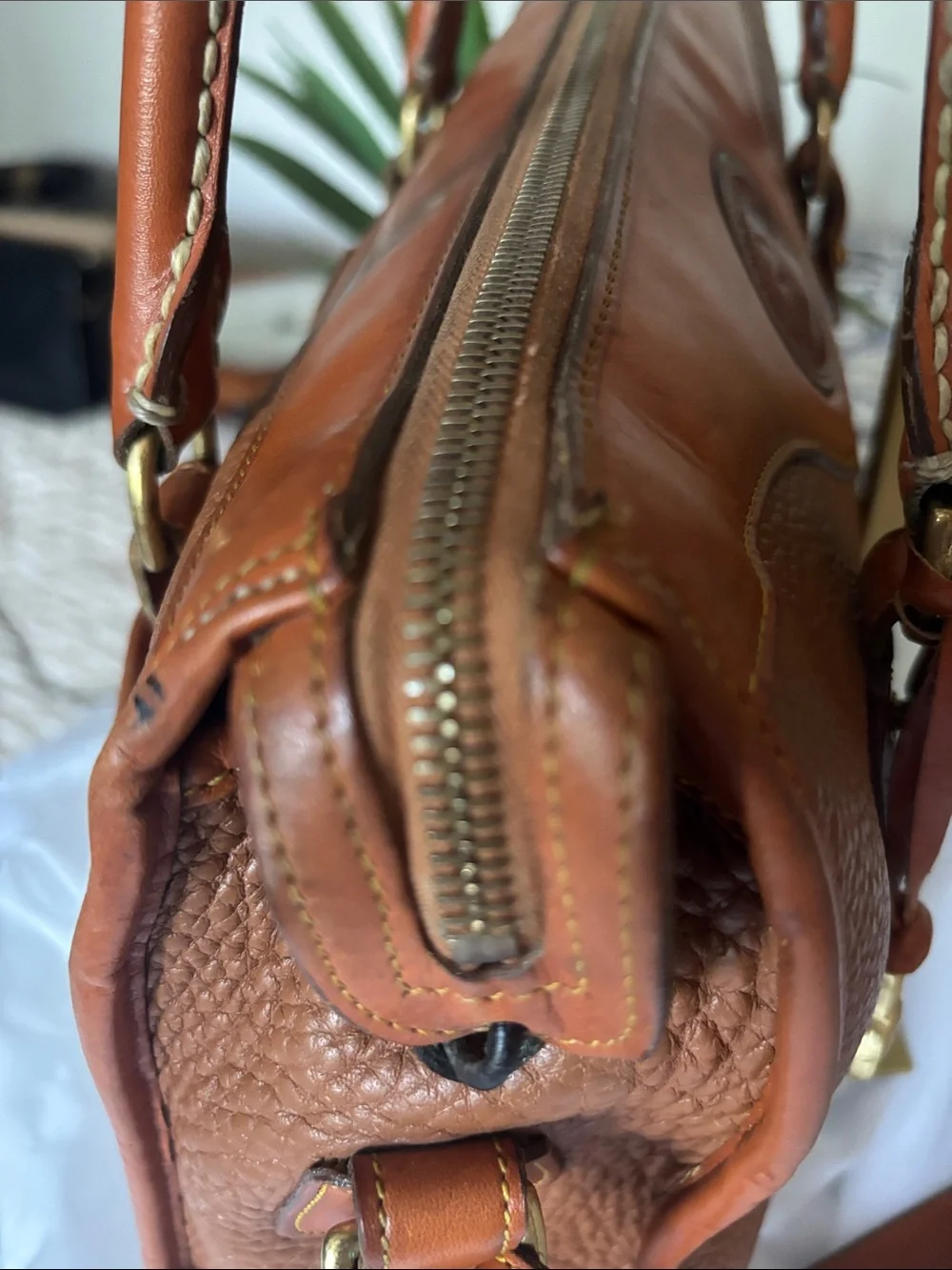 Vintage Dooney & Bourke All Weather Leather (AWL) Satchel